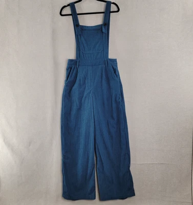 Сидр комбинезон женщин средний синий вельвет новый широкие ноги нагрудник комбинезон богемное ретро - Изображение 1 из 4