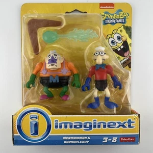 Imaginext Sponge Bob SpongeBob Squarepants Mermaidman & Barnacle Boy BarnacleBoy - Picture 1 of 7