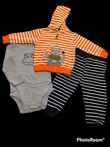 Kids Baby Three Piece Jacket Sleeve Pants Outfit Size 6-24Months - Picture 1 of 2