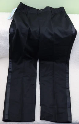 Boys' Tuxedo Suit Pants - Cat & Jack™ Black Size 10 - Image 1 of 4
