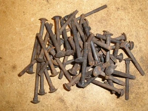(50) NOS Lamson 10-24 x 2" Square Drive Carriage Bolts Vintage 1948 USA 3/16 - Picture 1 of 5