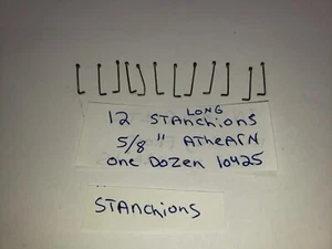 5/8" Athearn HO #10425  (12 ) Long 5/8" Stanchions, pkg. 12  - Picture 1 of 4