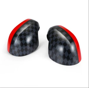 Pegatinas de cubierta de espejo retrovisor lateral para MINI Cooper 2020-2022 F54-F60 JCW - Imagen 1 de 11