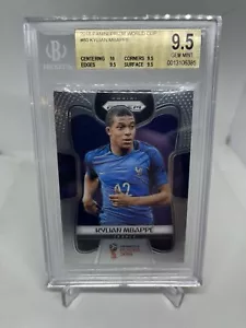 2018 Panini Prizm World Cup #80 Kylian Mbappe BGS 9.5 w/10 Centering France - Picture 1 of 2