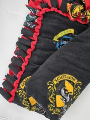 Extra Large Harry Potter houses Fleece – Soft, warm blanket Perfect for gifting! - Image 1 of 4