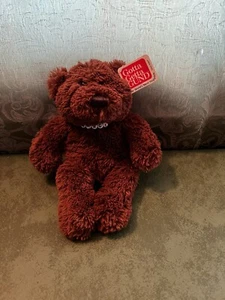Gund Aiden Teddybär dunkelbraun mit Etikett - Bild 1 von 7