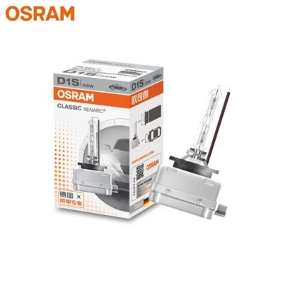 OSRAM D1S HID Xenon Headlight 35W 4200K Classic Original Car Globes Bulb 6140CLC - Image 1 of 4