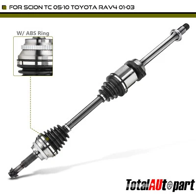 Conjunto de eje CV para Toyota RAV4 2001-2003 Scion tC 2005-2010 delantero derecho Foto 1 de 4