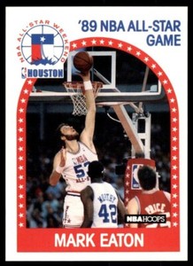 1989-90 NBA HOOPS - Basketball All-Star Card🤩MARK EATON #174 🤩 '89 All-Star