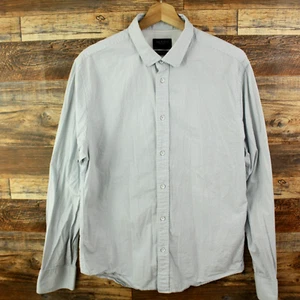 Rag & Bone New York Fit 1 Mens Long Sleeve Button Shirt Size 17 Striped - Picture 1 of 9