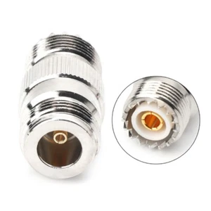 RF Coaxial Adapter UHF Female To N Female PL259 SO239 UHFTo N Jack Connector - Zdjęcie 1 z 8