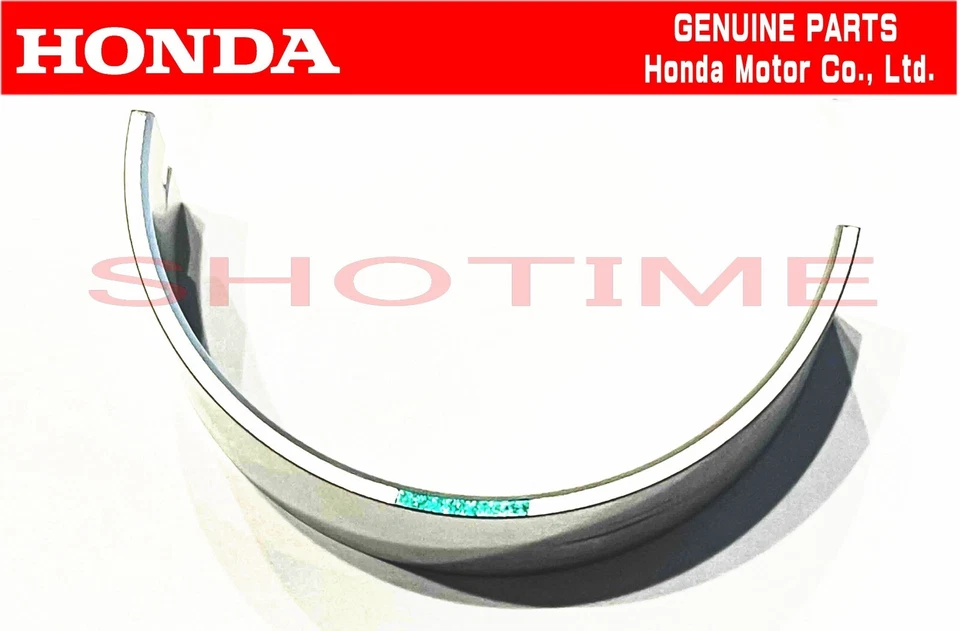 Cojinete principal HONDA GENUINO OEM 96-00 CIVIC EK4 SiR EK9 TYPE-R B16B VERDE INFERIOR Foto 1 de 1