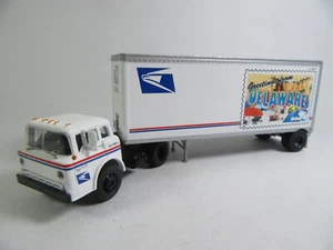 Athearn 1:87 Ford C Con 28FT Remolque U. S. Mail Delaware - Imagen 1 de 8