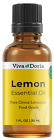 Viva Doria 100% Pure Lemon Essential Oil, Undiluted, Food Grade, 1 fl oz