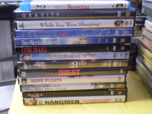 (13) Sandra Bullock Blu-Ray/DVD Lot: Gravity The Heat 28 Days Hope Floats & MORE - Picture 1 of 1