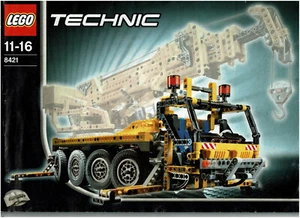 Lego 8421 Pneumatik Kranwagen XXL - 2 Aufbauanleitungen - Bild 1 von 2