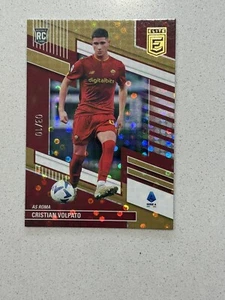 Donruss Elite Serie A 2023 , Cristian Volpato RC Card Gold Disco /10 - Foto 1 di 2