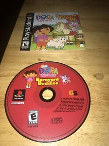 Dora the Explorer: Barnyard Buddies (Sony PlayStation 1, 2003) Booklet und Spiel - Bild 1 von 4