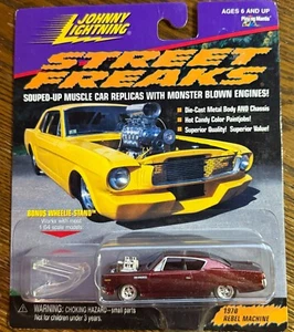 Johnny Lightning Street Freaks 1970 Rebel Machice Brown (C9) - Picture 1 of 1