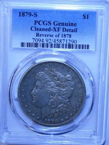 1879-S Reverse Of 1878 Morgan Silver Dollar PCGS XF - Picture 1 of 4