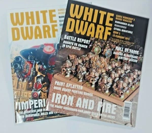 Set of 2 White Dwarf 2/15/2014 #3 & 2/22/2014 #4 Books by Games Workshop - Imagen 1 de 3