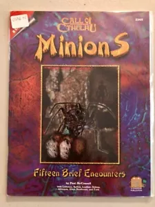 Call of Cthulhu RPG Minions 1920s 15 Brief Encounters Chaosium - Picture 1 of 1