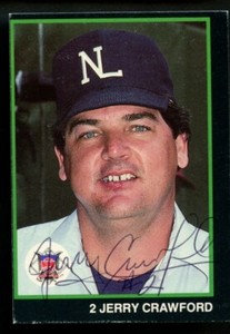 Jerry Crawford #28 signed autograph auto T&M Sports MLB Umpire Baseball Card