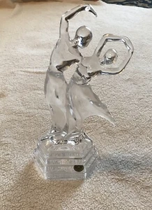 Royal Crystal Rock Ballroom Dancers Dancing Figurine RCR Crystal Art Deco 11" - Picture 1 of 5