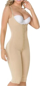 Knee-Length Post Op Faja Colombiana with Adjustable Straps & High Compression - Picture 1 of 9