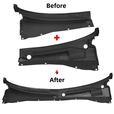 For 01-07 Ford Escape 05-07 Mercury Mariner Pair Windshield Wiper Cowl Panel - Image 1 of 4