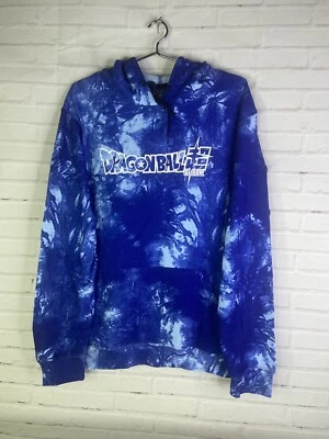 Пуловер с капюшоном Dragon Ball Z Super Tie Dye Vegeta Goku мужской размер M - Изображение 1 из 4