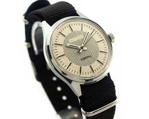POLJOT Cuarzo Clásico Hombre Relojes de Pulsera Soviéticos Vintage Reloj URSS - Imagen 1 de 5