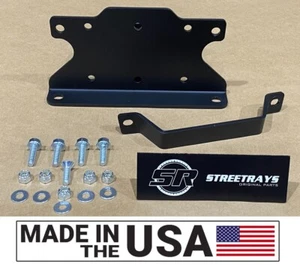 [SR] Winch Mount Plate Bracket 02-13 Can-Am Bombardier Outlander 400 500 650 800 - Picture 1 of 6