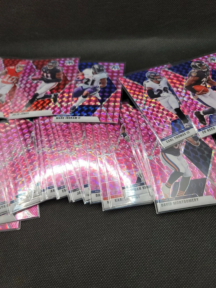 2020 PANINI MOSAIC FOOTBALL PINK CAMO COMPLETE YOUR SET   FREE SHIPPING - Image 1 of 1