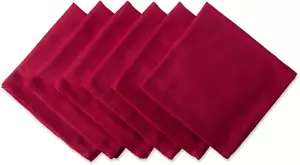 DII Variegated Tabletop Collection, Napkin Set, 20X20, Tango Red, 6 Piece - Picture 1 of 12