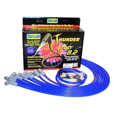 ThunderVolt Race Fit 8.2mm Ignition Wire Set Under Header Chevy Small Block V8 Foto 1 de 2