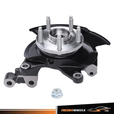 Cojinete de nudillo de dirección delantero derecho y buje de rueda para Ford Edge 2011 2012 2013 2014 Foto 1 de 4