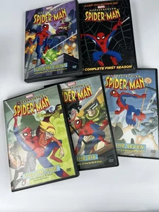 5 DVD Movie Lot SpiderMan The Spectacular Animated Series Volume - Picture 1 of 2