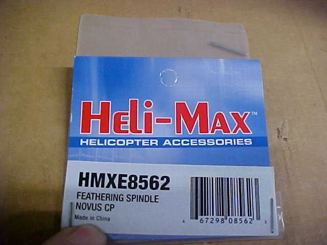 HELI-MAX HMXE8562 = FEATHERING SPINDLE: NOVUS CP (NEW) - Image 1 of 1