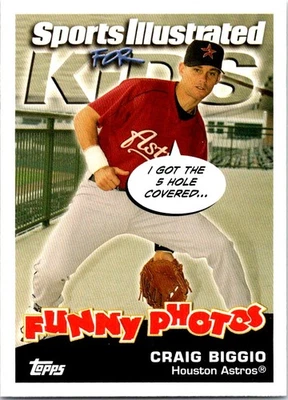 2006 Topps Opening Day #23 Craig Biggio/Jack Wilson Sports Illustrated For Kids - Image 1 of 2