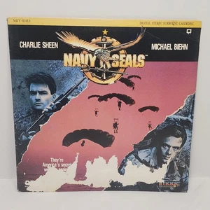 "Navy Seals" (1990) Laserdisc Movie Film - Charlie Sheen, Michael Biehn - Picture 1 of 3