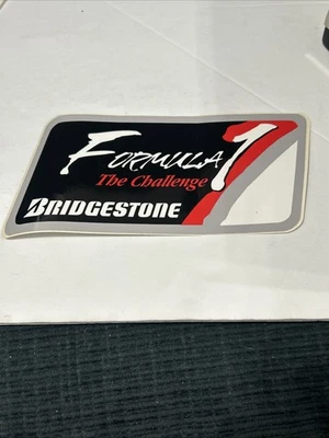 Pegatina Fórmula 1 The Challenge Bridgestone Foto 1 de 4