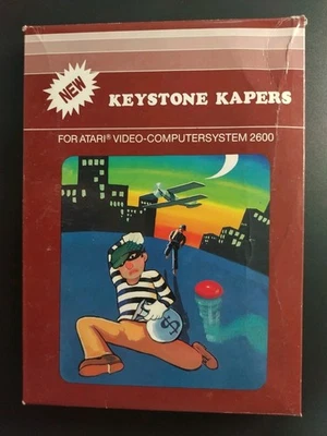 Atari Keystone Kapers 2600 Variant Taiwán Coopers CIB - Image 1 of 4