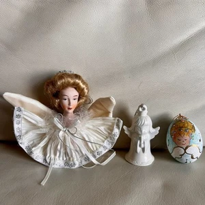 Angel Hanging Ornament Decor Lot of 3 - Picture 1 of 8