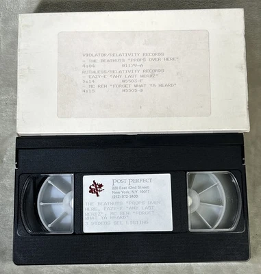 Various Artists Beatnuts Eazy-E MC REN Violator Relativity RARE PROMO VHS - Bild 1 von 4