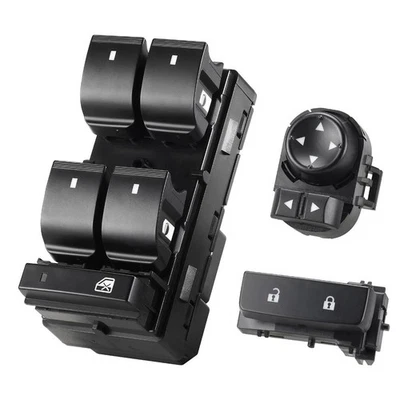Interruptor de control de ventana para Chevy Silverado/GMC Sierra 1500 2500HD 3500HD 2007-13 Foto 1 de 4
