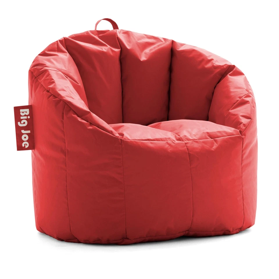 Silla Big Joe Milano Bean Bag, Smartmax roja, 2,5 pies Foto 1 de 4