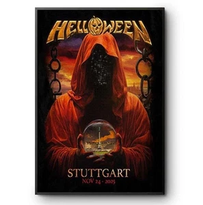 HOT! Helloween Concert Poster Nov 24 2025 Germany - Picture 1 of 3