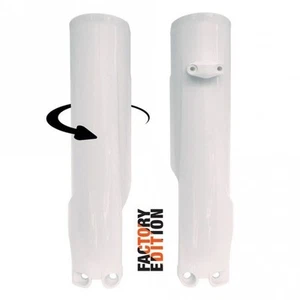 Protectores de horquilla RaceTech FULL-WRAP - KTM SX/SXF 125-450 23-25 EXC/EXCF 24-25 (blanco) - Imagen 1 de 2