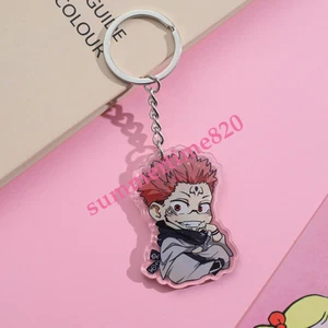 Jujutsu Kaisen sit down Ryomen Sukuna Keychain 1Pcs Anime Collection Gift - Imagen 1 de 1